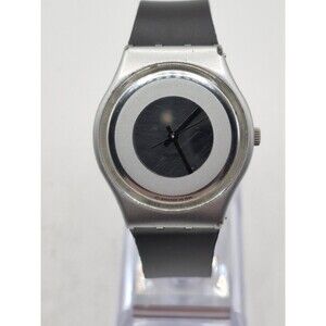 Vintage Swatch Swiss Made Silicone Back-Up GM140 Watch Wristwatch 1990